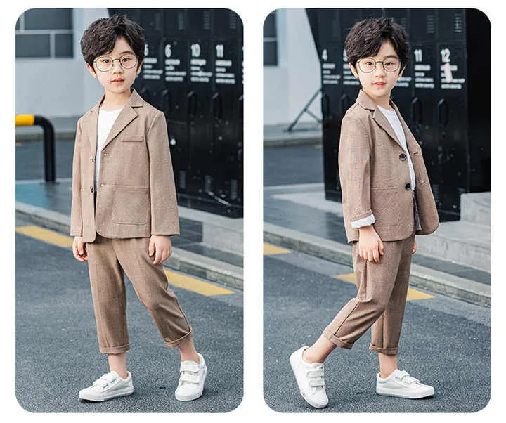 بدلة أطفال أولاد وخريف بدلة أولاد ملابس ربيعية للأطفال . Children's suit boys and girls autumn and winter suit children's spring clothes