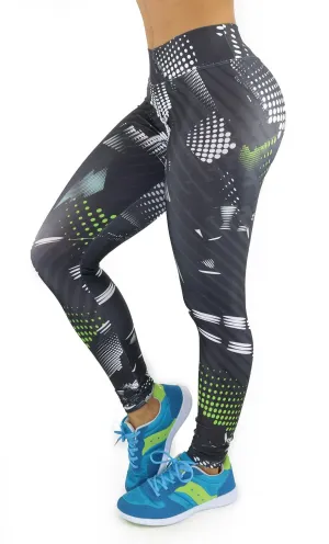 1141 Maripily Women Activewear Print Legging