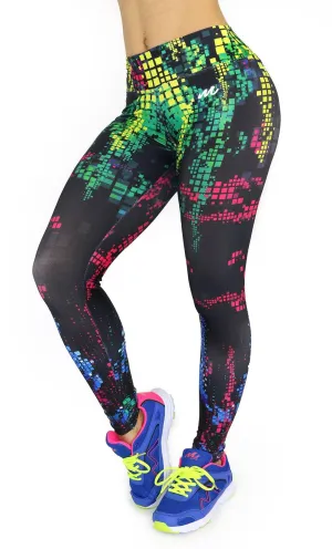 1166 Maripily Women Activewear Print Legging