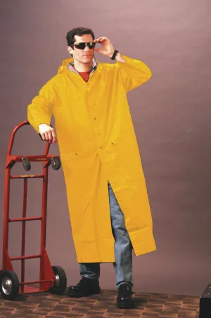 260C Classic Rider Coats Rainwear Yellow 60" Size Large
