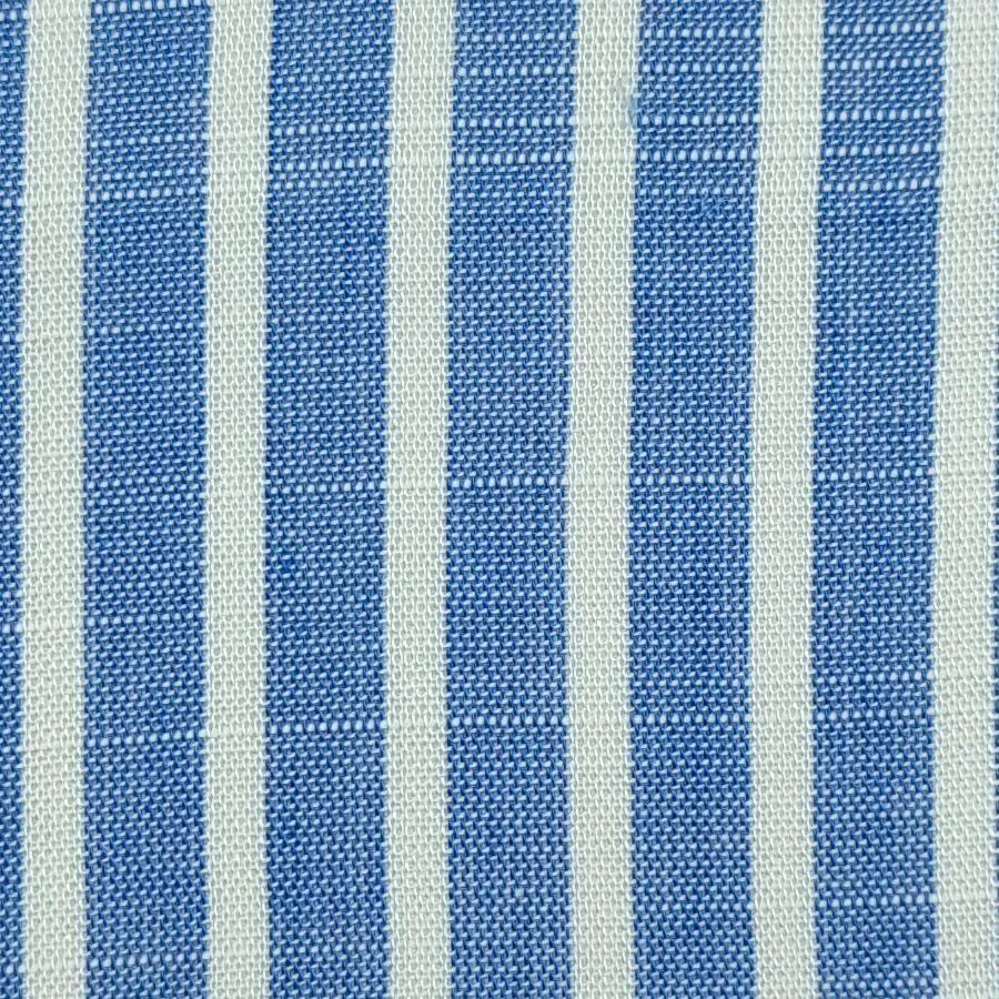3mm Stripe Slub Yarn Dyed Rayon Woven Fabric - FAB1455