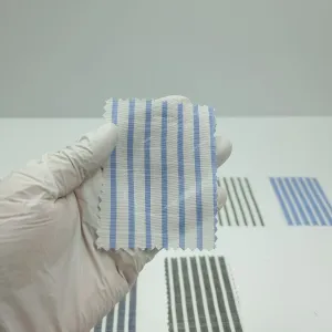 3mm Stripe Slub Yarn Dyed Rayon Woven Fabric - FAB1455