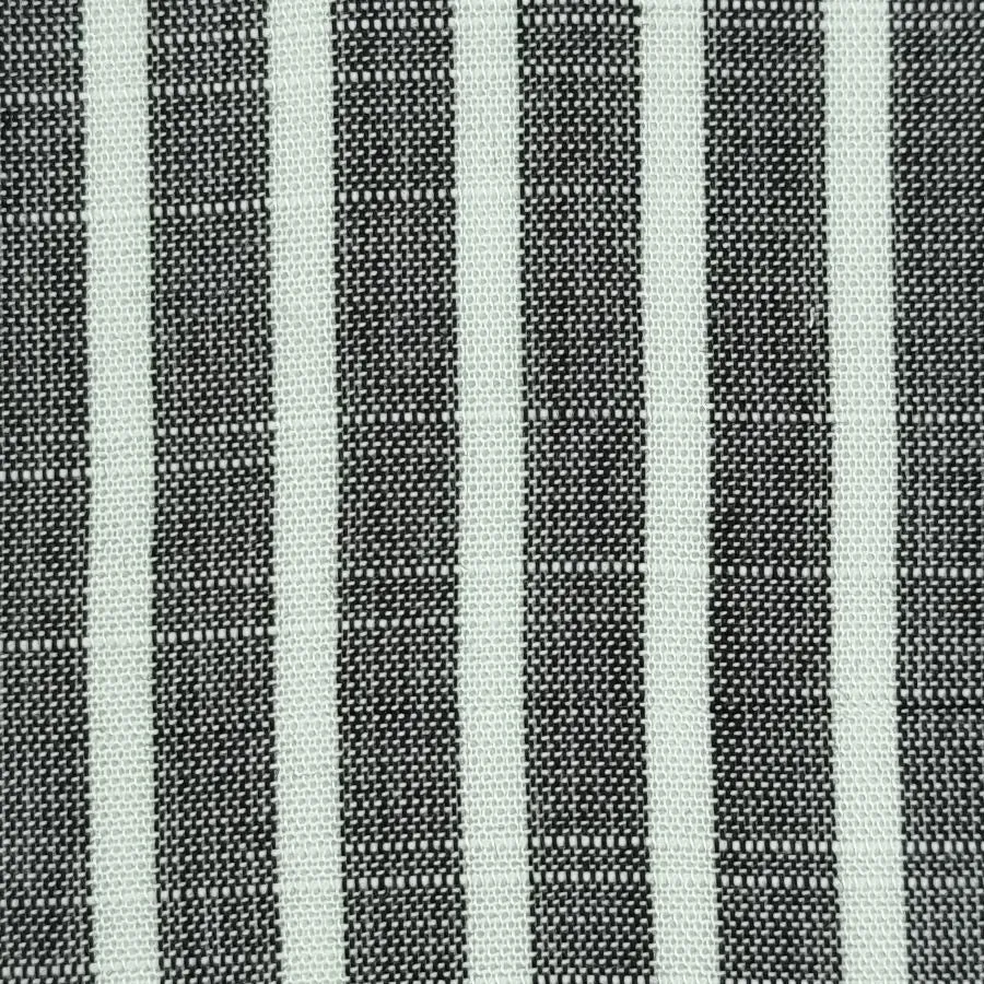 3mm Stripe Slub Yarn Dyed Rayon Woven Fabric - FAB1455