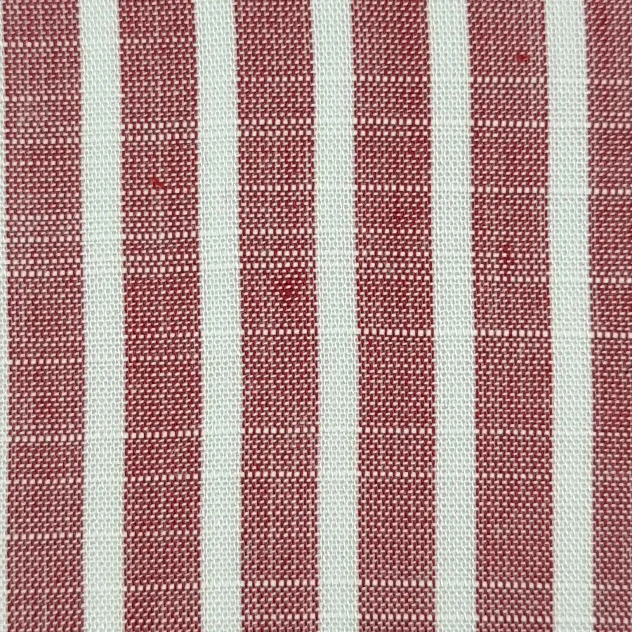 3mm Stripe Slub Yarn Dyed Rayon Woven Fabric - FAB1455