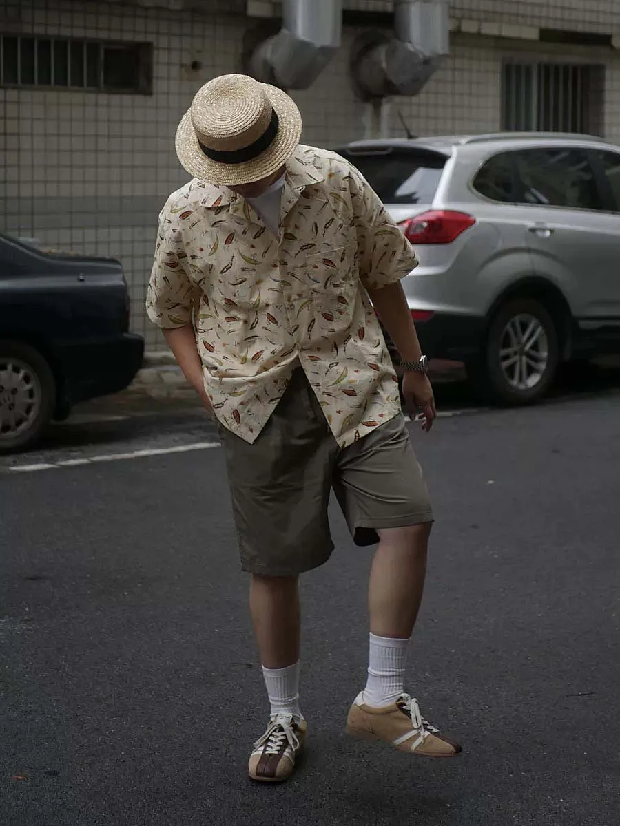 534 Roi "Fisherman" Printed Shirt