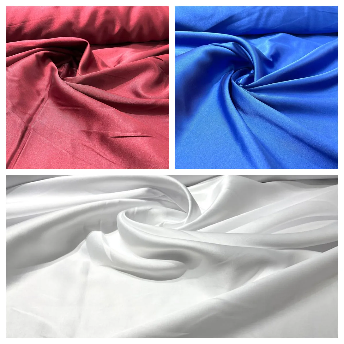 58" Poly Mikado Taffeta Fabric, Classic, Sold By The Yard.