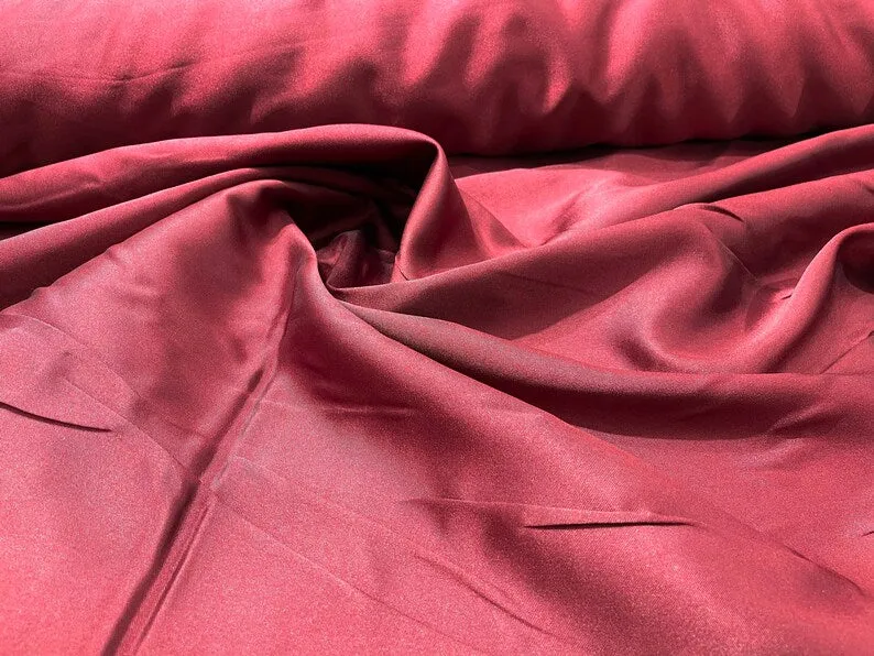 58" Poly Mikado Taffeta Fabric, Classic, Sold By The Yard.