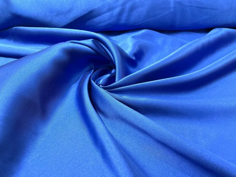 58" Poly Mikado Taffeta Fabric, Classic, Sold By The Yard.
