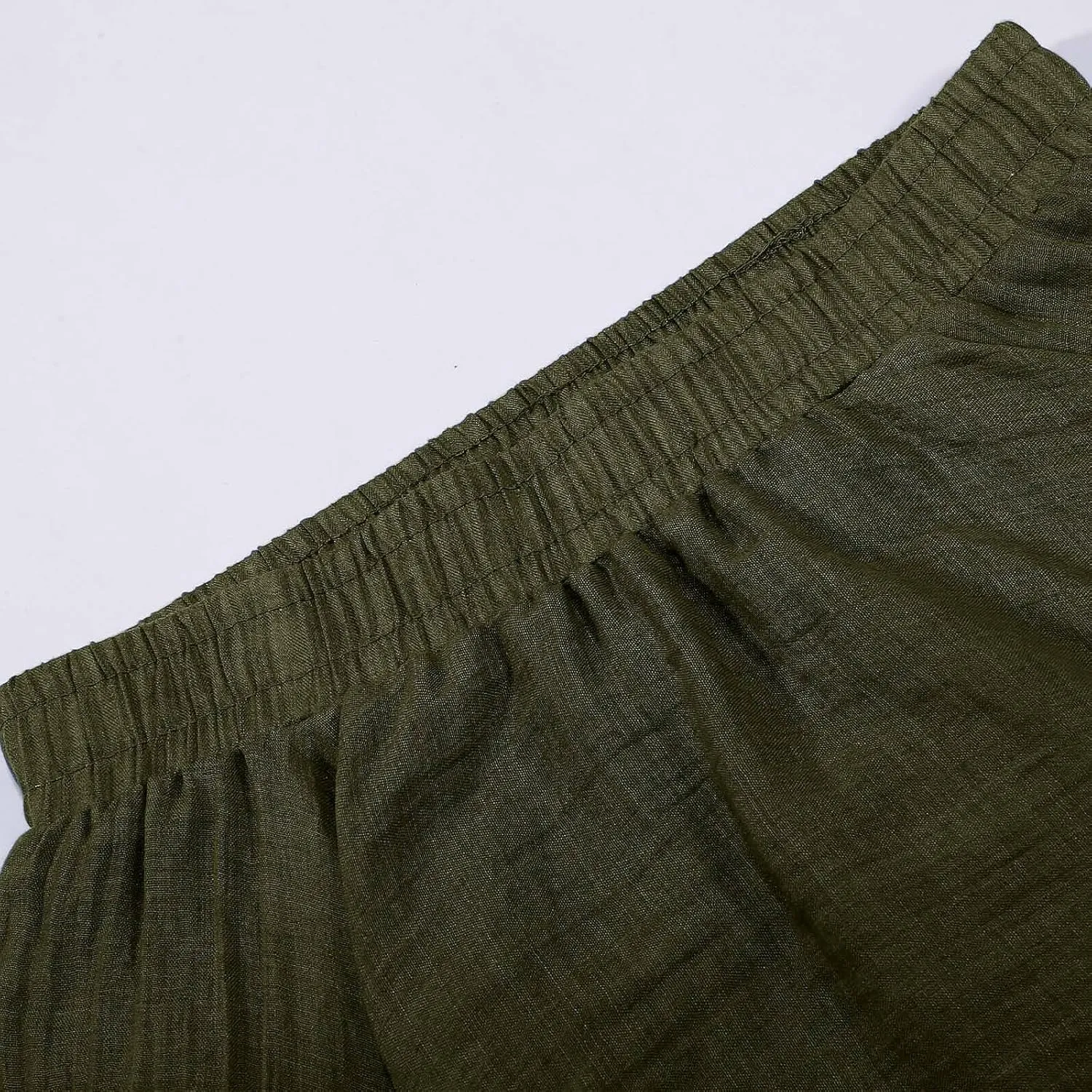 A Line Skirt for Women Trendy Flared High Elastic Waist Solid Loose Pleated Long Skirts for Summer Vacation Streetwear