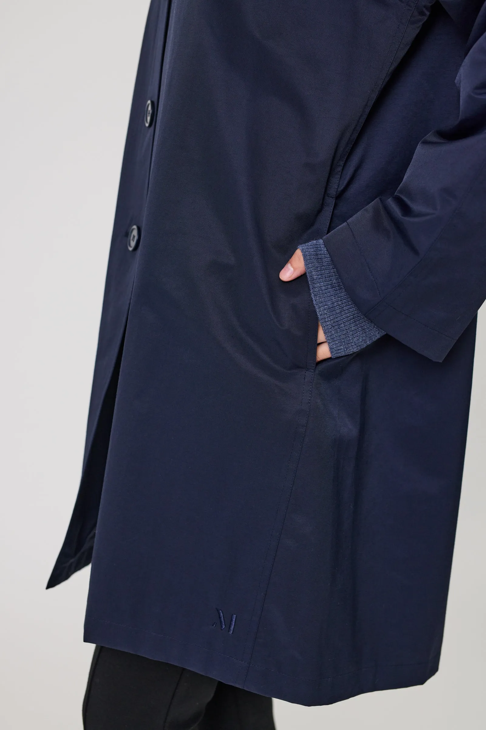 Arc Trench Coat - Midnight