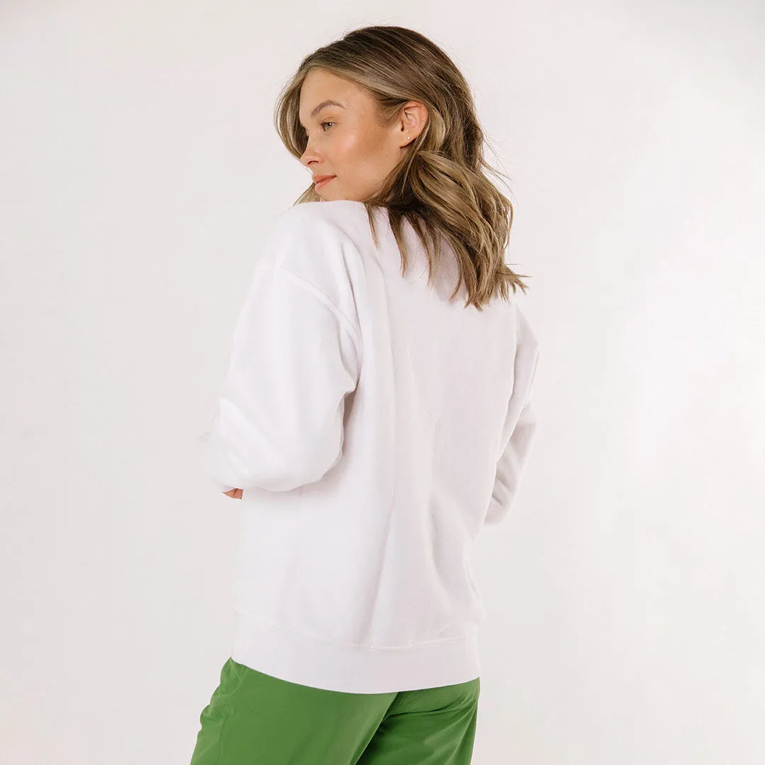 Arrive Crew, White