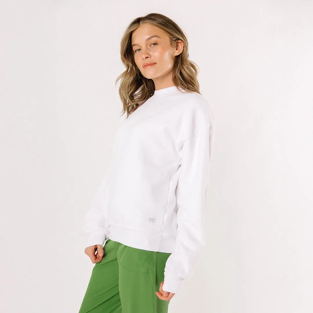 Arrive Crew, White