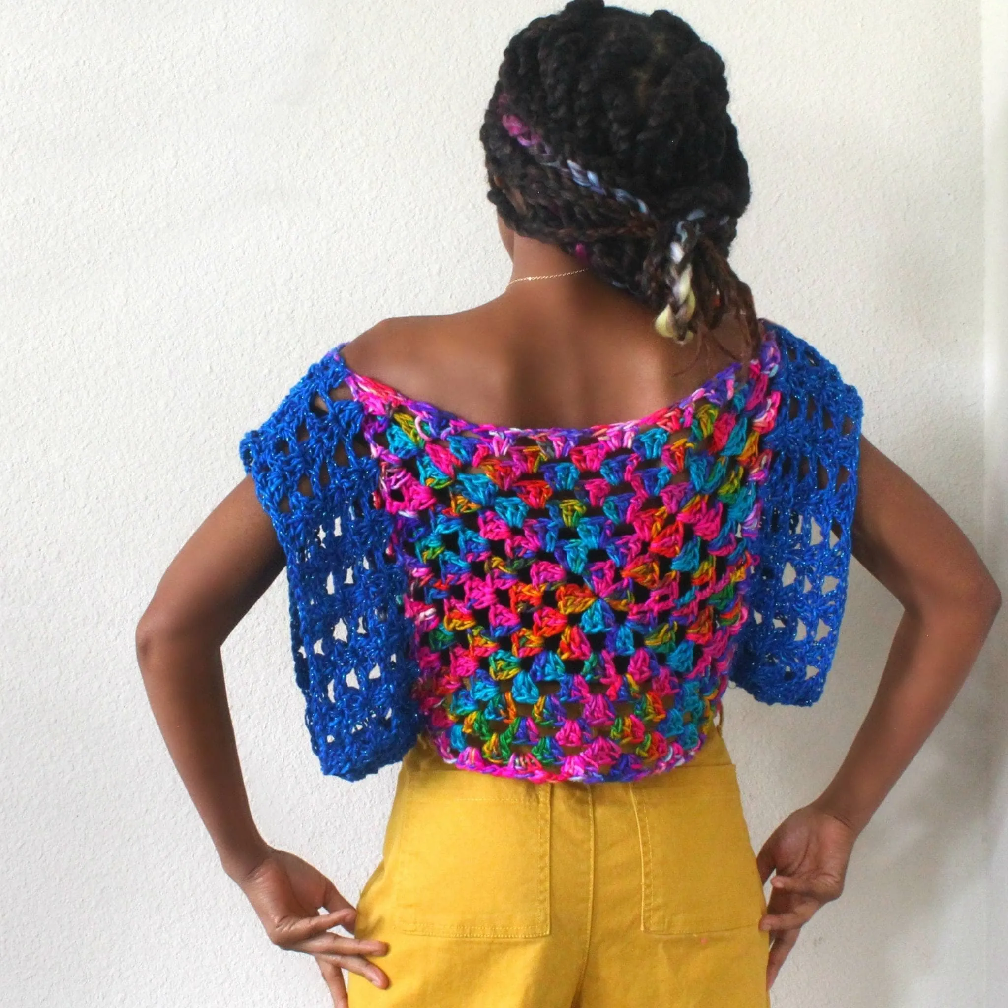 Astral Crochet Granny Square Top Kit