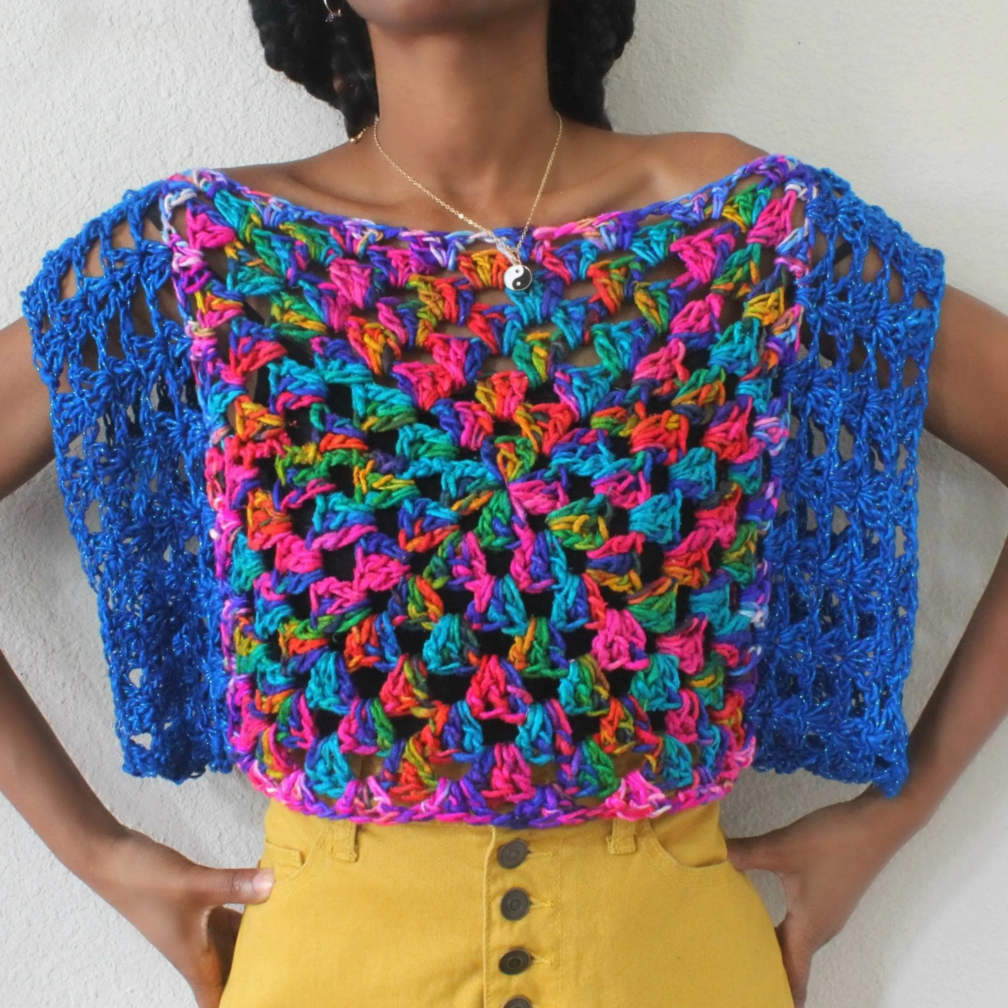 Astral Crochet Granny Square Top Kit