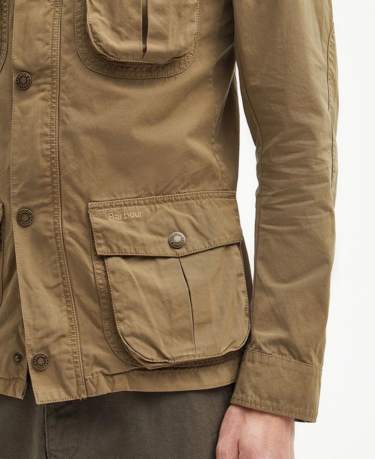 Barbour Corbridge Casual Jacket - Bleached Olive