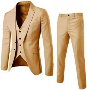 Black Suits For Men Jacket Vest Party Wedding 3- Suit Slim Pants R Men's Coats Jackets Try Before You Mens Linen