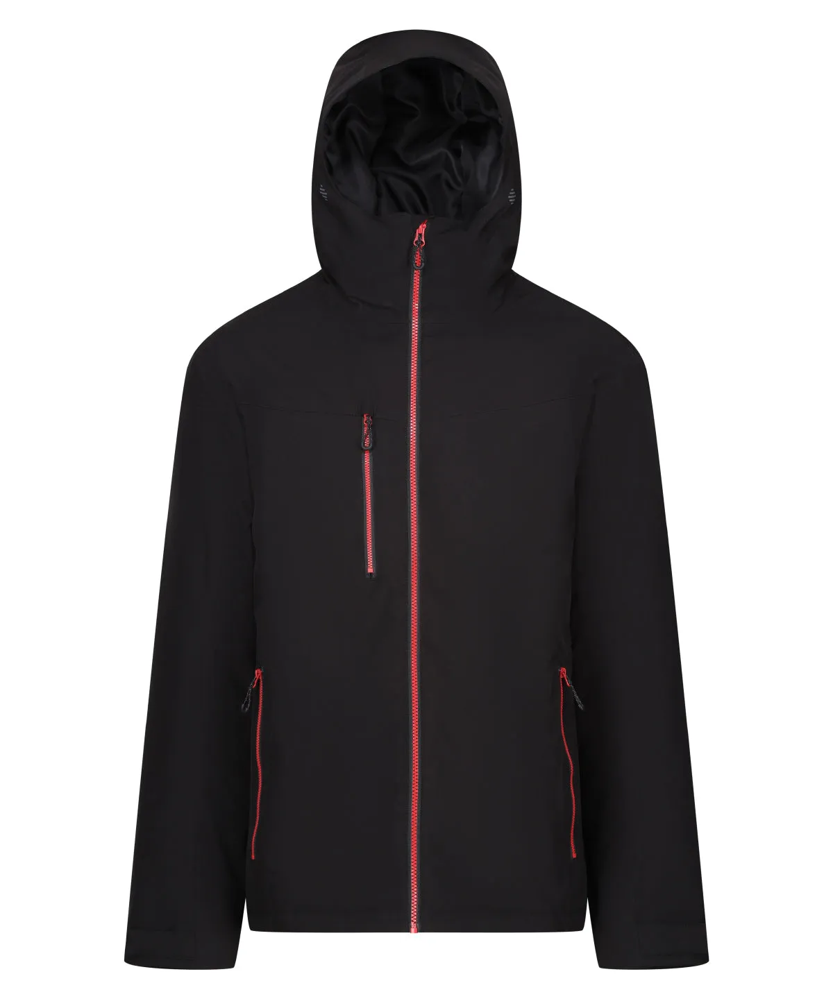 Black/Classic Red - Navigate waterproof insulated jacket
