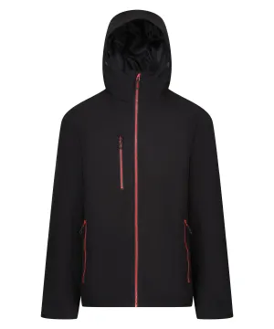 Black/Classic Red - Navigate waterproof insulated jacket