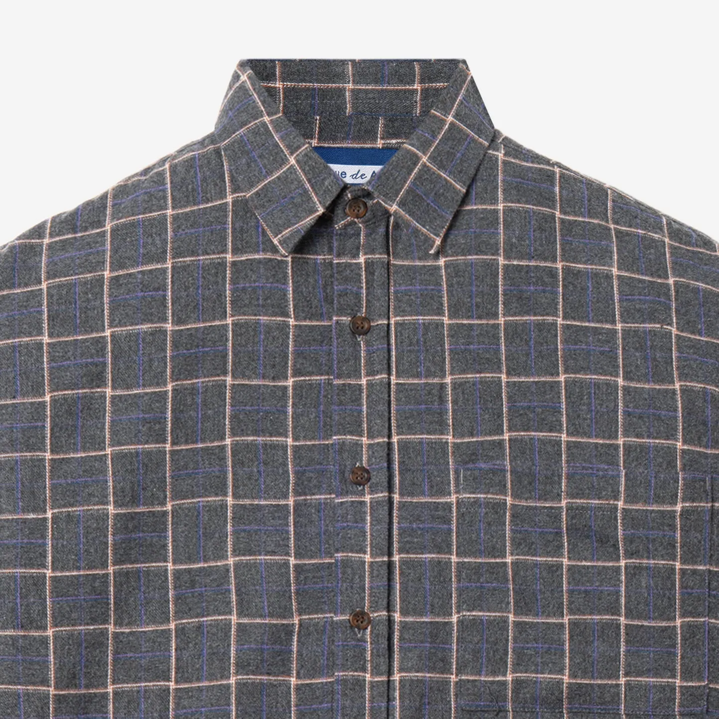 Breakfast Club Short Sleeve Shirt - Grey Square