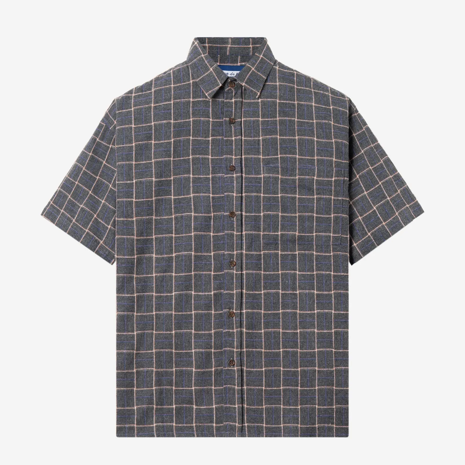 Breakfast Club Short Sleeve Shirt - Grey Square