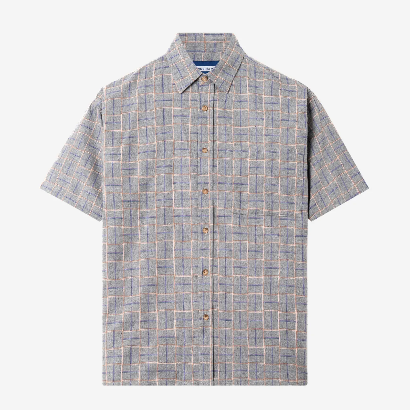 Breakfast Club Short Sleeve Shirt - Soft Grey Square