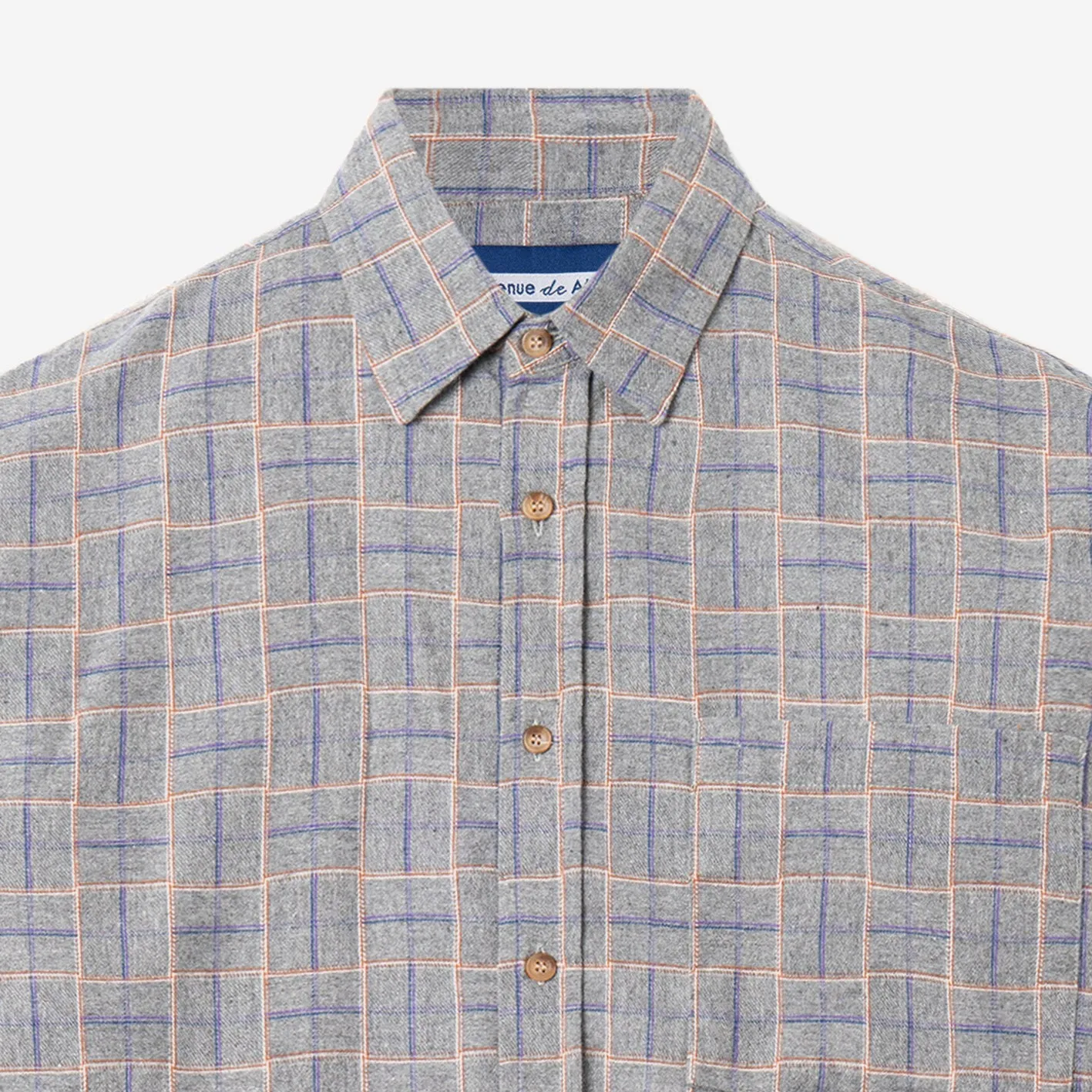 Breakfast Club Short Sleeve Shirt - Soft Grey Square