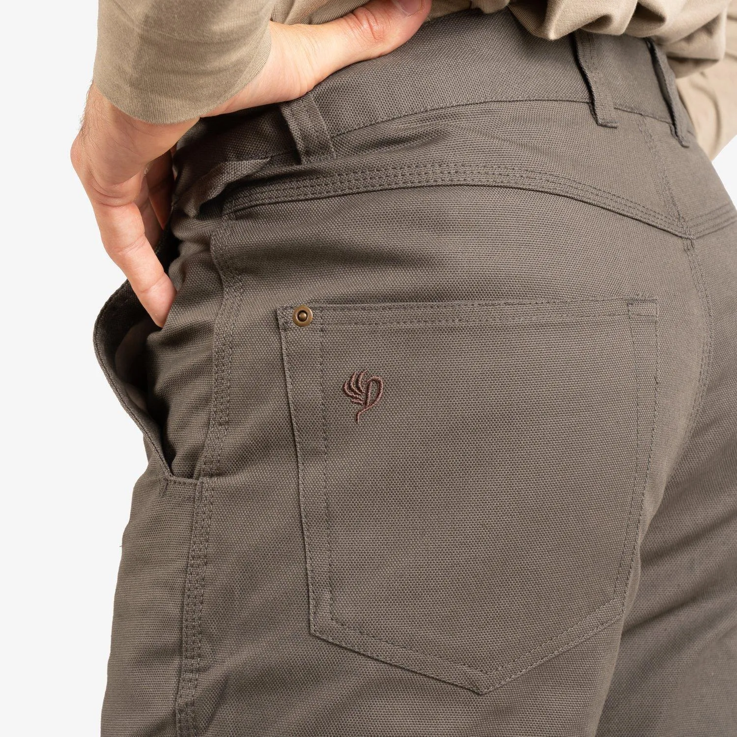 Brush Pants - Raven