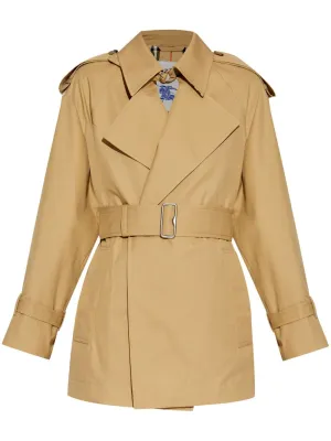 Burberry Coats Beige