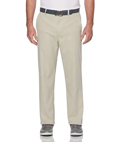 Callaway Men's Pro Spin 3.0 Stretch Golf Pants with Active Waistband (Waist Size 30 - 42 Big & Tall), Plaza Taupe, 36W x 30L