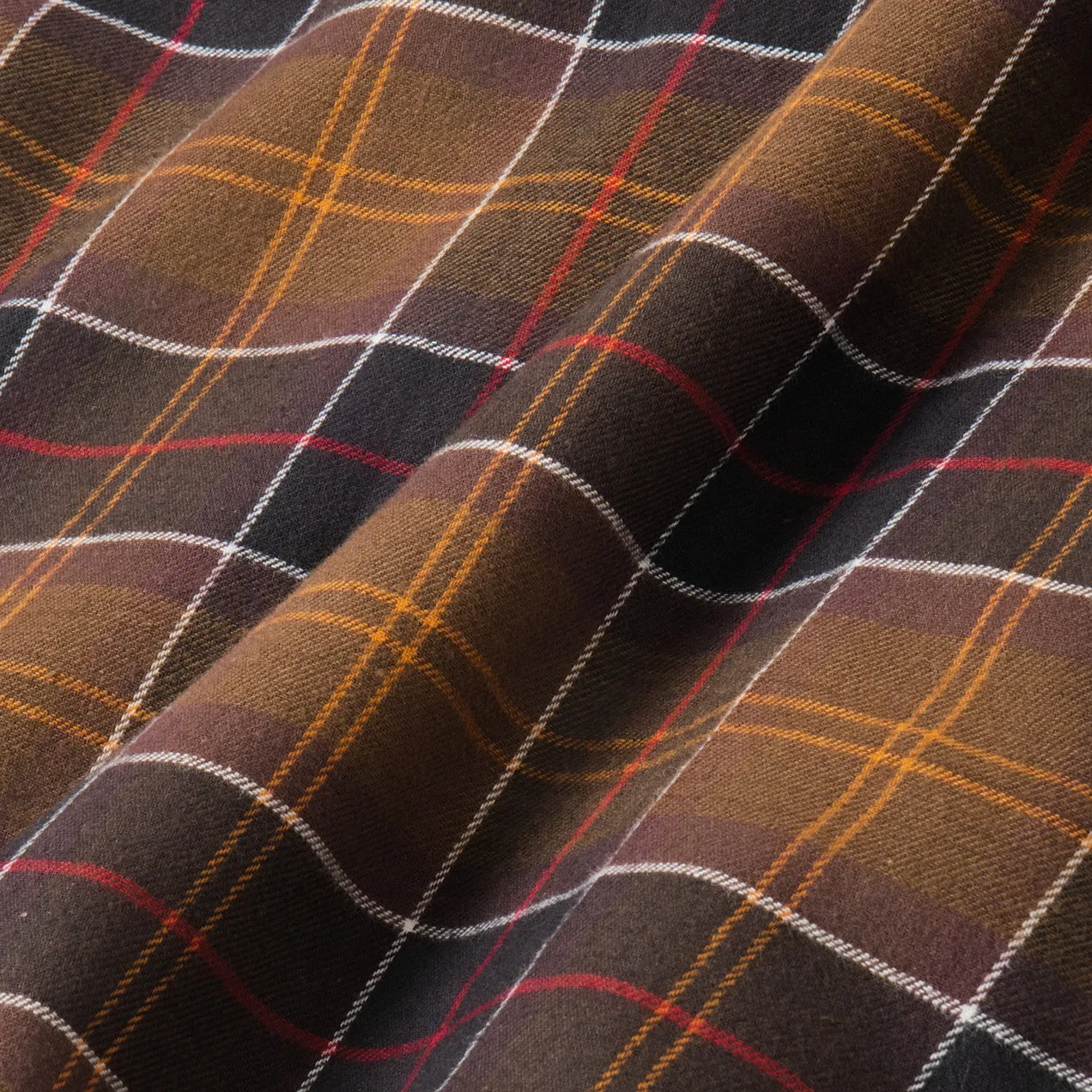 College Days Long Sleeve Plaid Shirt - Olive