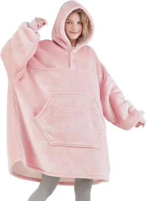 Degrees of Comfort Wearable Blanket Hoodie for Adults Women & Men - Cozy Warm, One Size Fits All