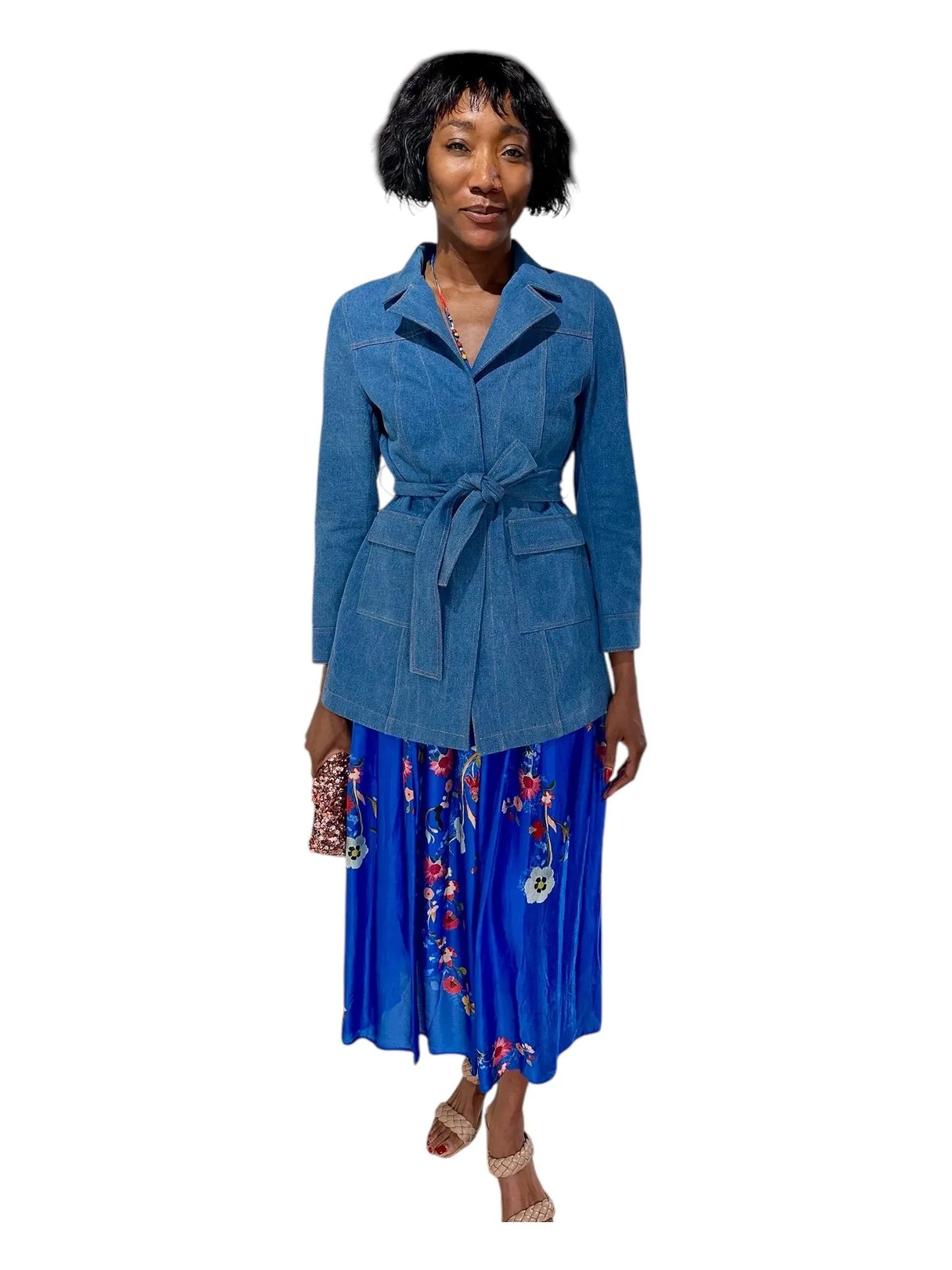 Denim Safari Jacket