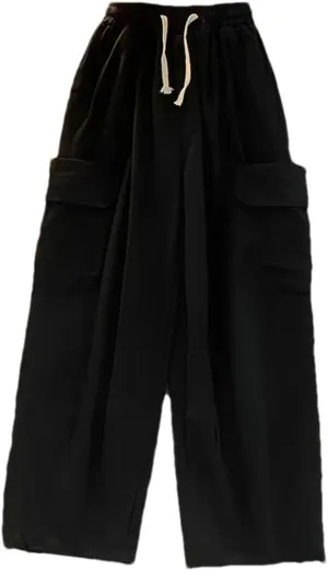 Disimlarl Mens Hip Hop Cargo Pants Joggers Harem Pant Multi-Pocket Sweatpants