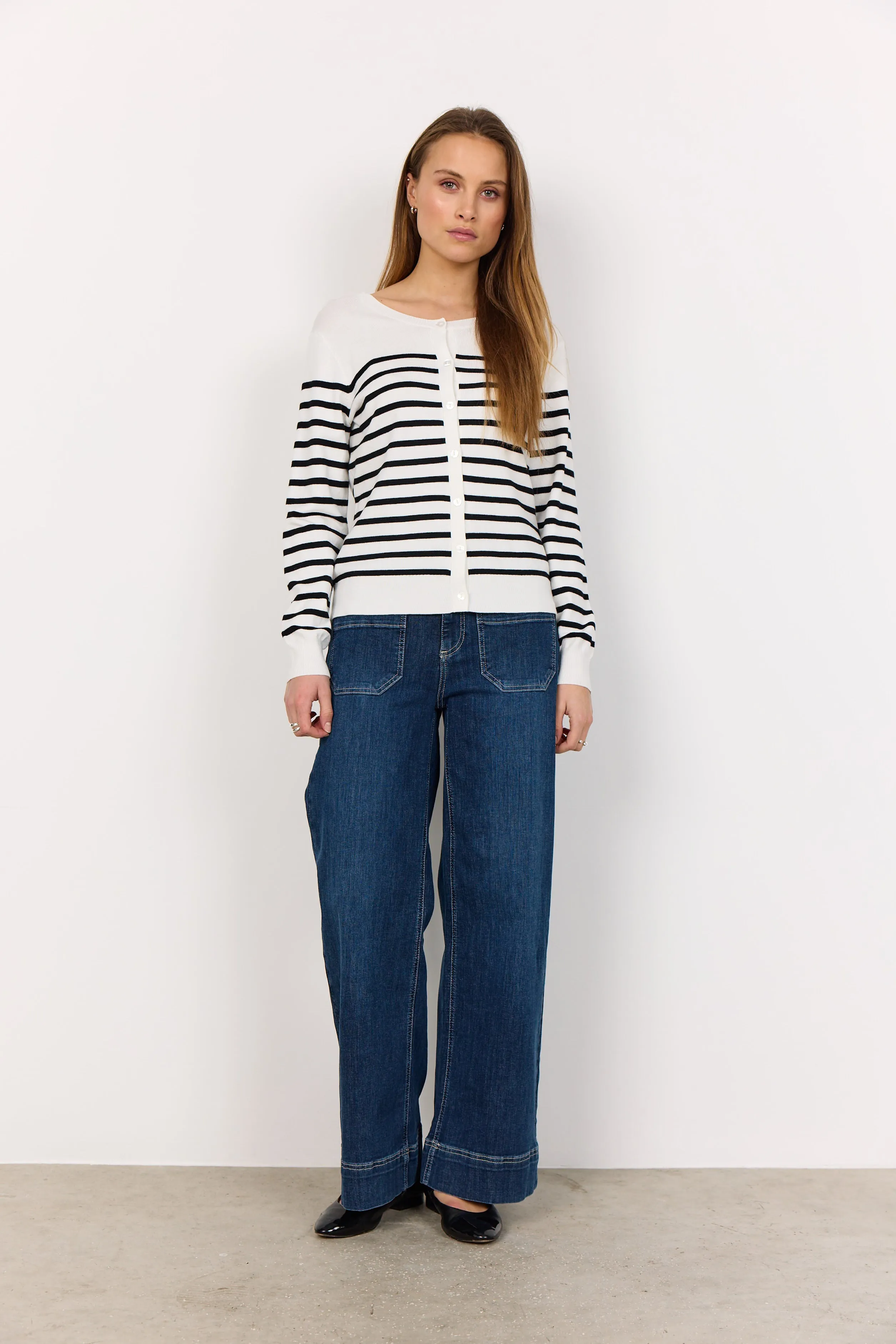 Dollie Stripe 784 Cardigan