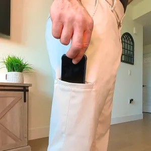 Dress Pants With Cell Phone Pocket