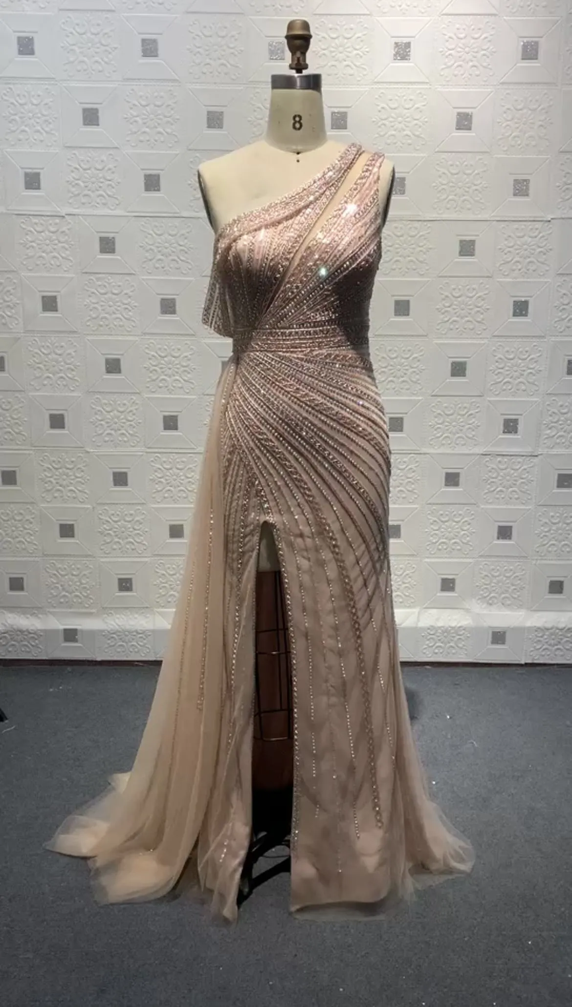 Elegant Hand-Made Beading Fishtail Dresses