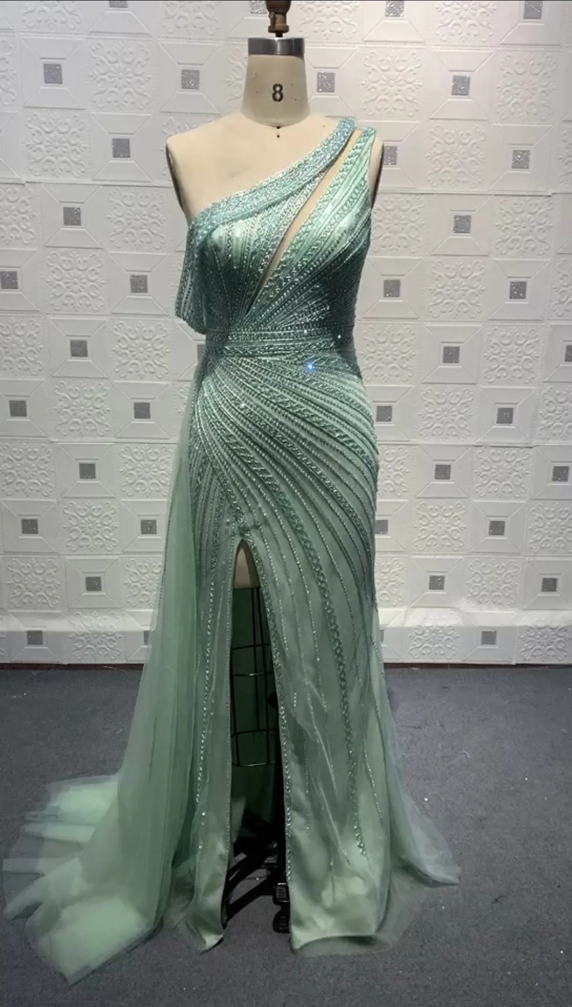 Elegant Hand-Made Beading Fishtail Dresses