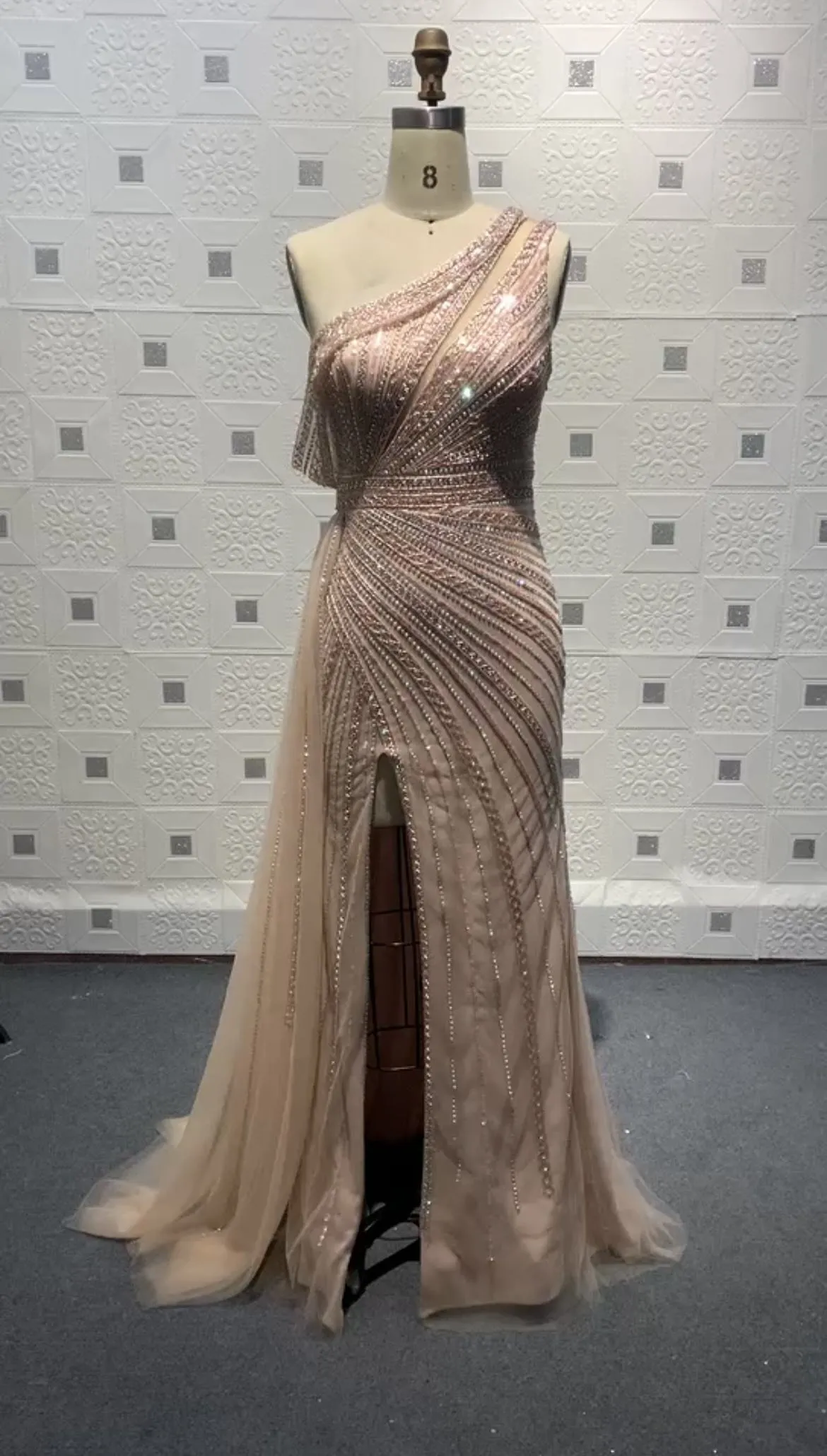 Elegant Hand-Made Beading Fishtail Dresses