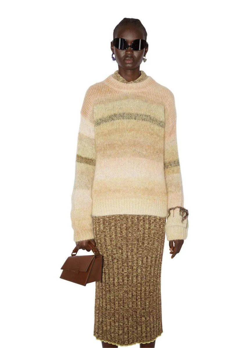 FN-WN-KNIT000473 - Warm Beige/Multi