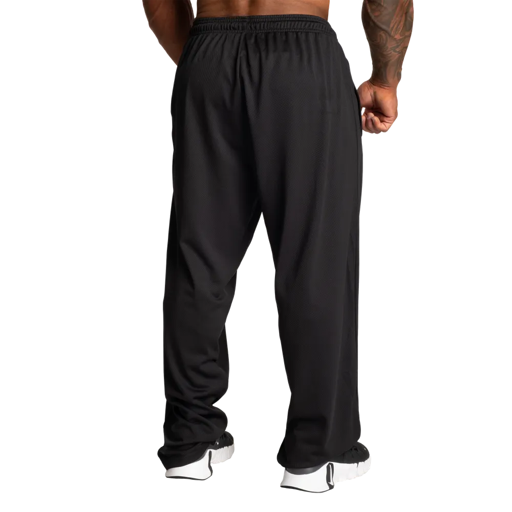 GASP ORIGINAL MESH PANTS (Black/Red) - ملابس رياضية