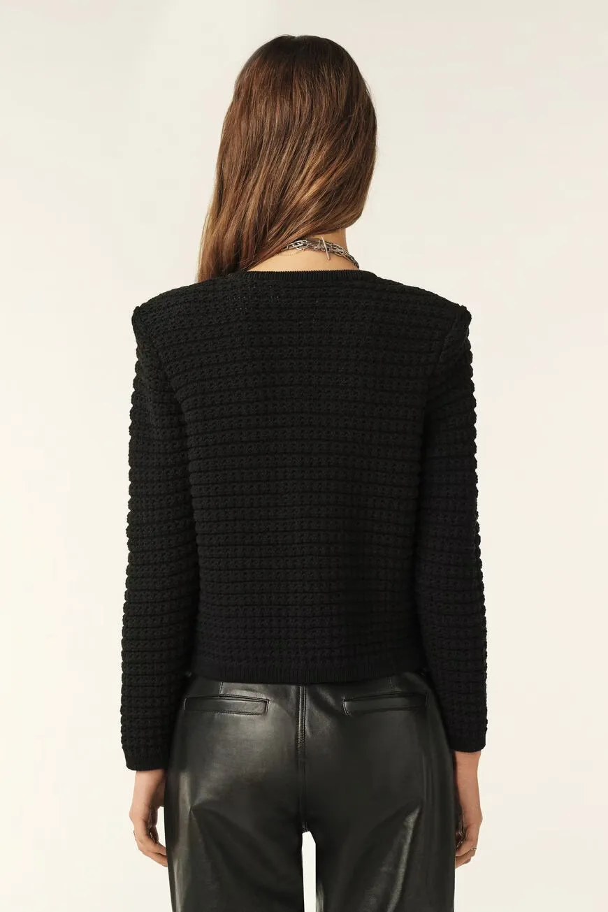 GASPARD Decorative Knit Cardigan