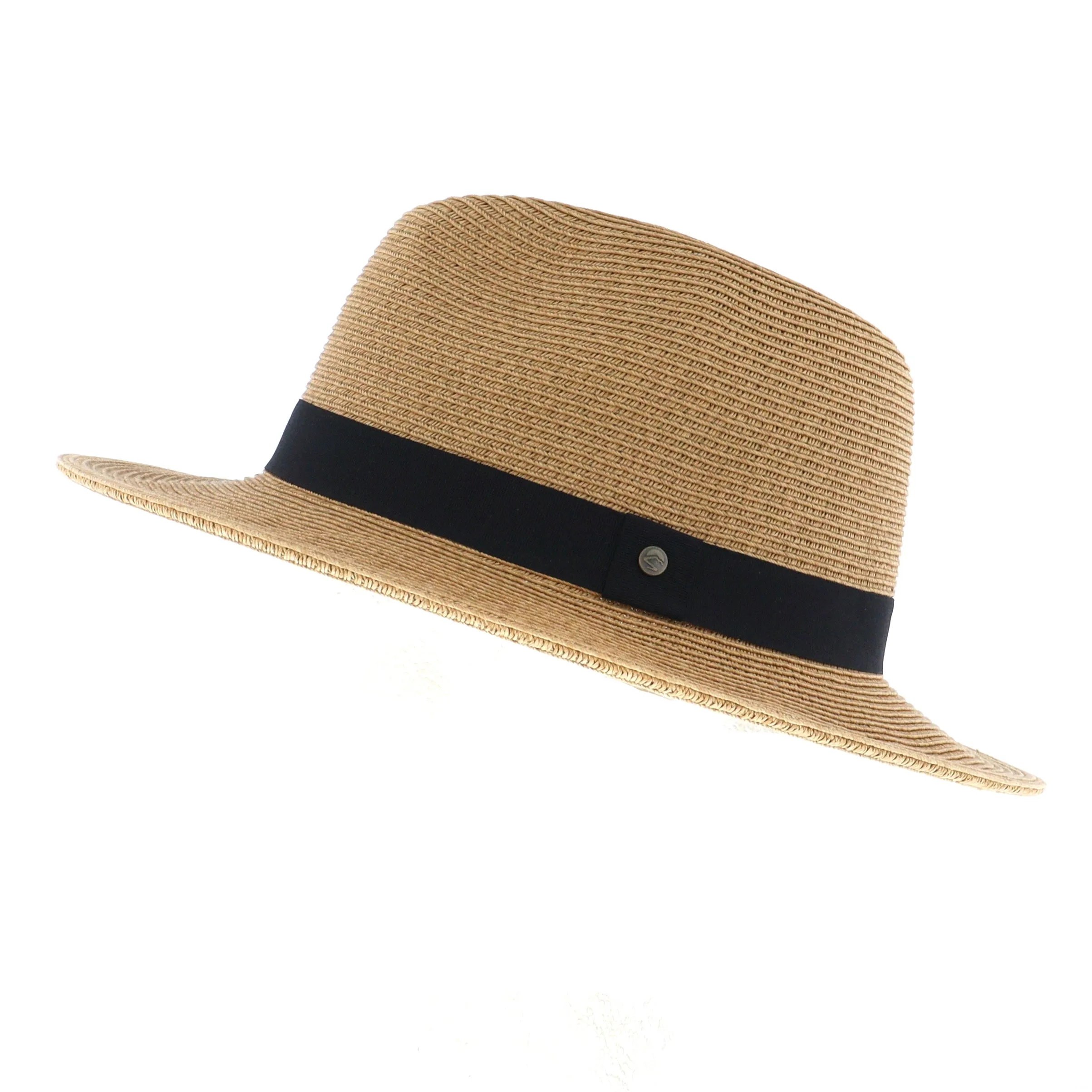 Havana Straw Fedora Hat From Sunday Afternoons in Tan