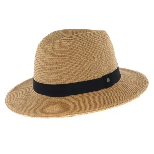 Havana Straw Fedora Hat From Sunday Afternoons in Tan