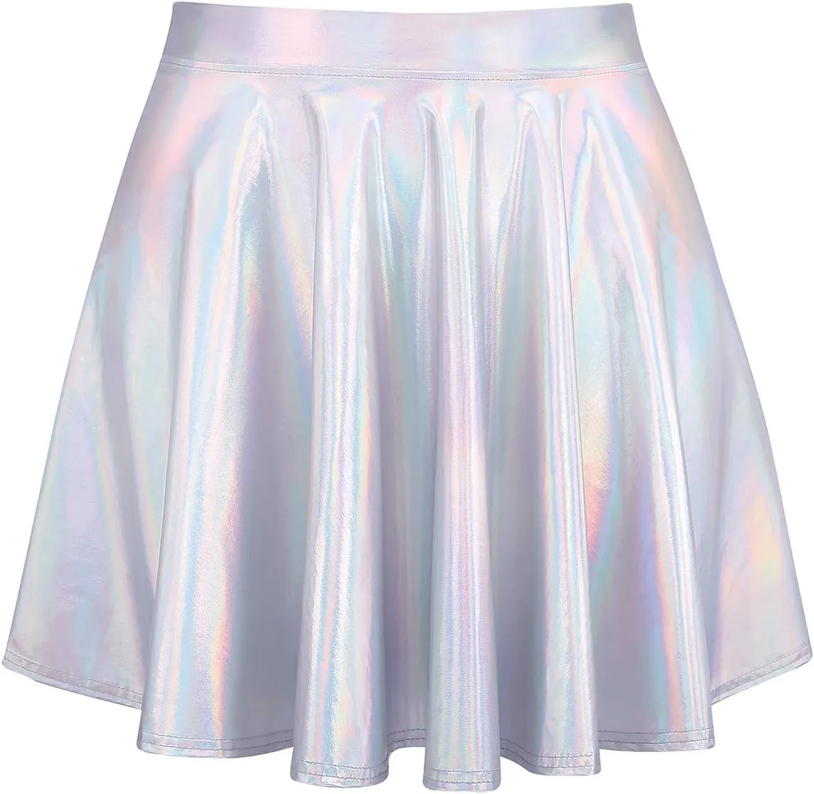 HDE Women's Casual Fashion Flared Pleated A-Line Circle Skater Skirt