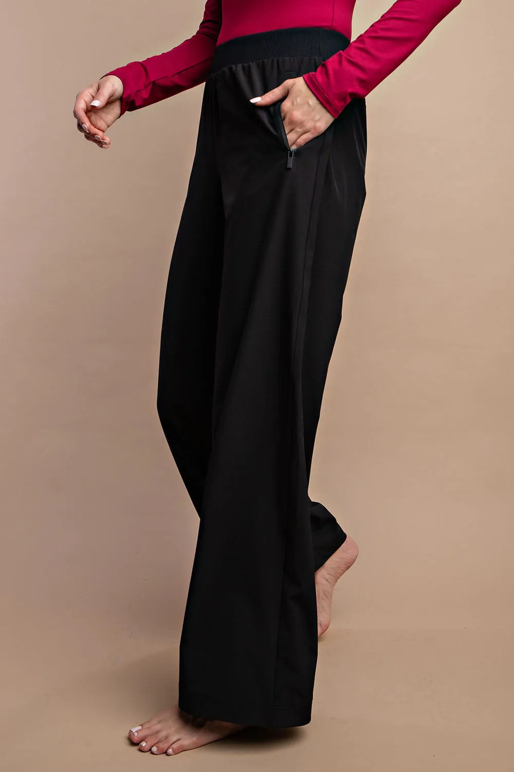Heavy Fleece WindBreaker Straight Pants