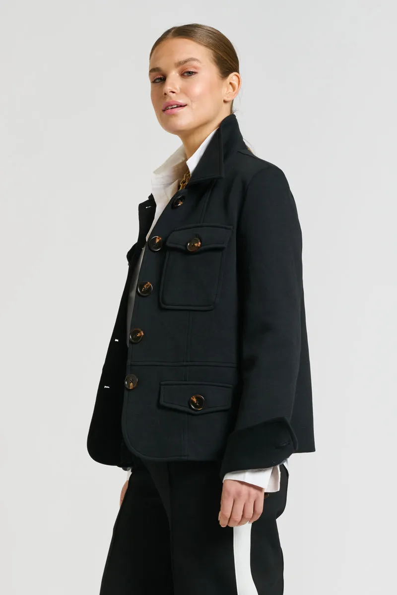 Hemming Scuba Jacket - Black