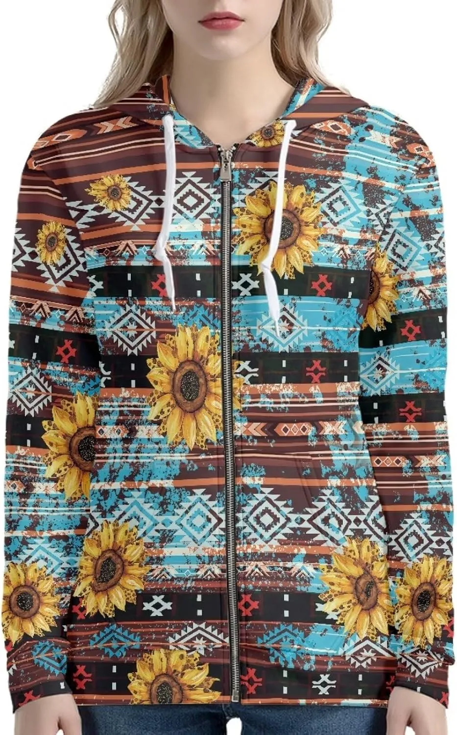 Hoodies for Women XS-5XL Long Sleeve Hooded Sweatshirts Fall Winter Jackets Fashion Clothes 2024