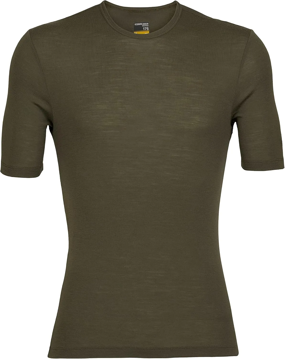 Icebreaker Merino Men's Standard 175 Everyday Short Sleeve Thermal Cold Weather Base Layer Crew T-Shirt