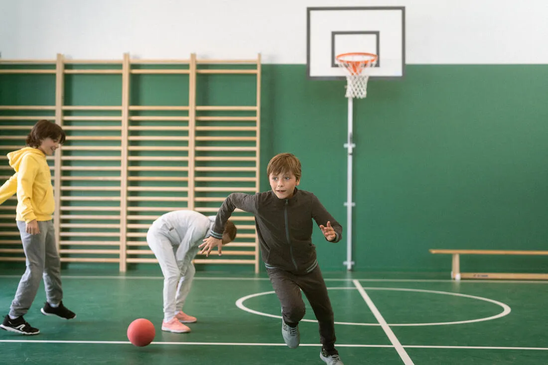 Kids' Warm Jogging Bottoms - Print