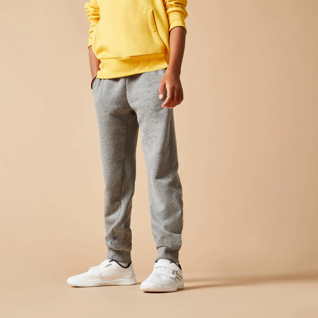 Kids' Warm Jogging Bottoms - Print